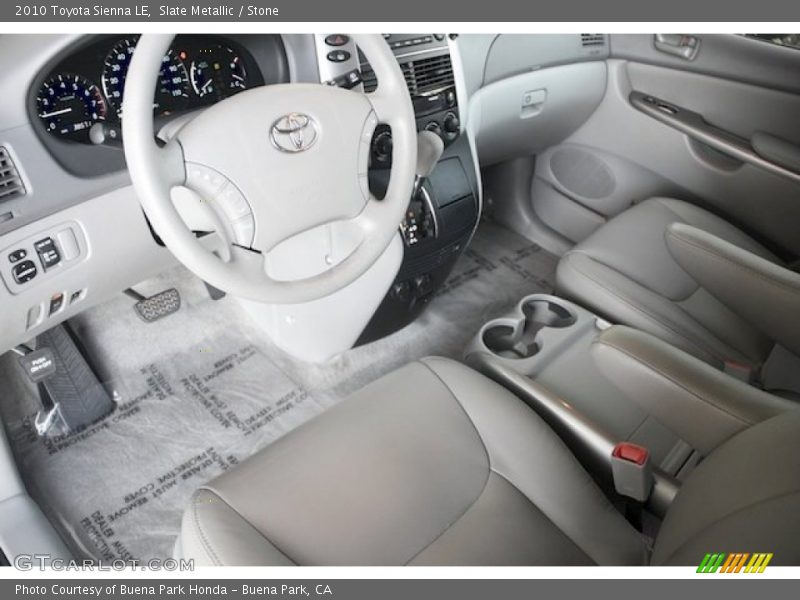 Slate Metallic / Stone 2010 Toyota Sienna LE