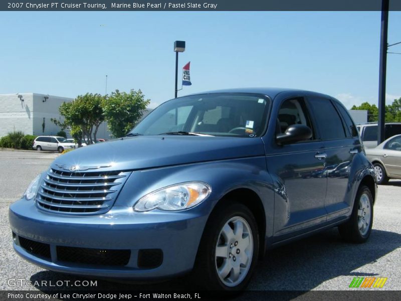 Marine Blue Pearl / Pastel Slate Gray 2007 Chrysler PT Cruiser Touring