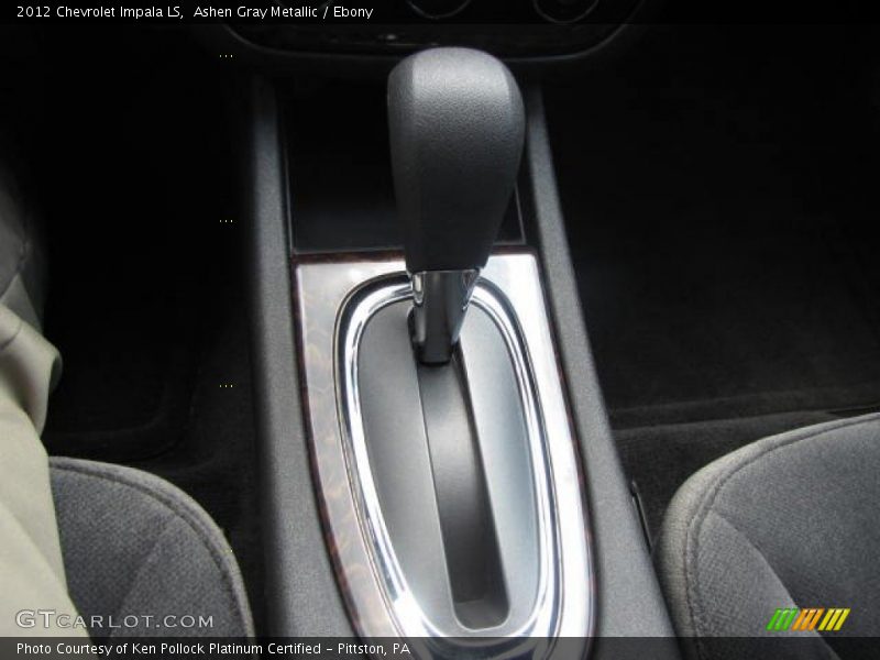 Ashen Gray Metallic / Ebony 2012 Chevrolet Impala LS