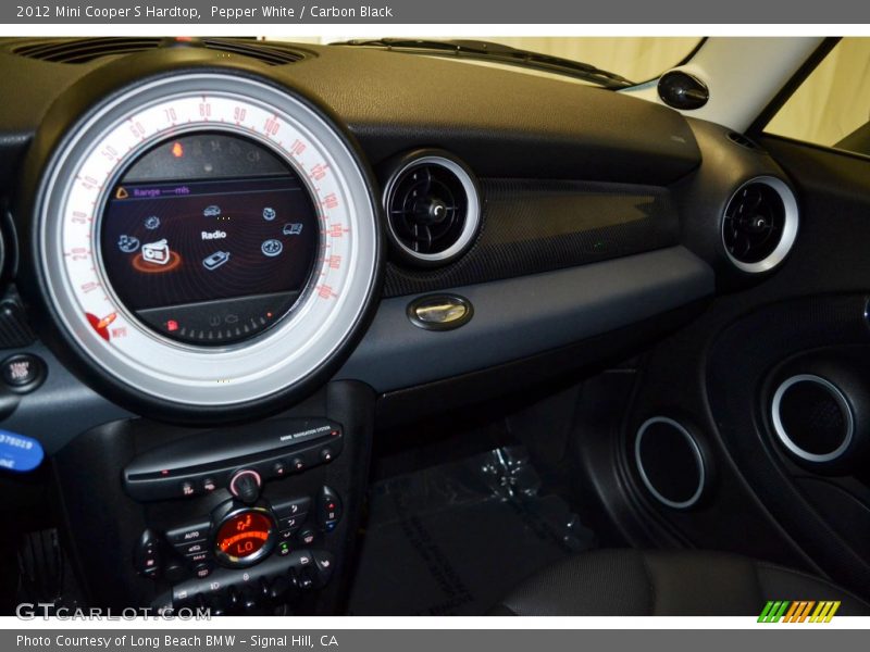Pepper White / Carbon Black 2012 Mini Cooper S Hardtop