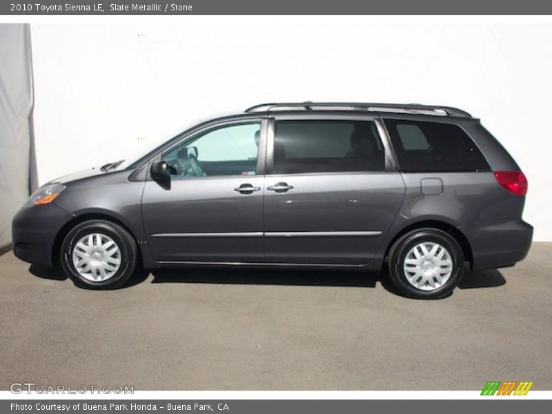 Slate Metallic / Stone 2010 Toyota Sienna LE