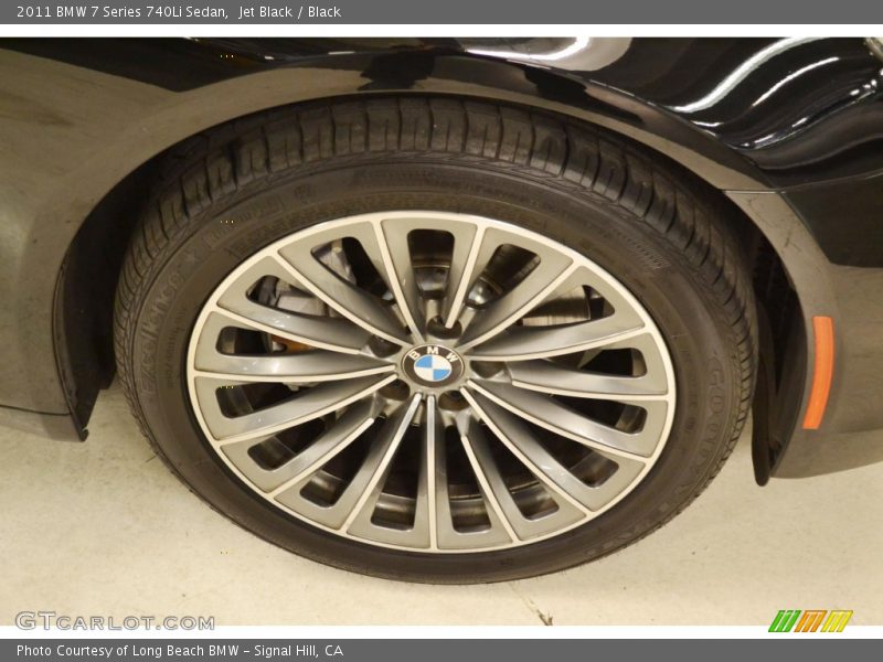  2011 7 Series 740Li Sedan Wheel