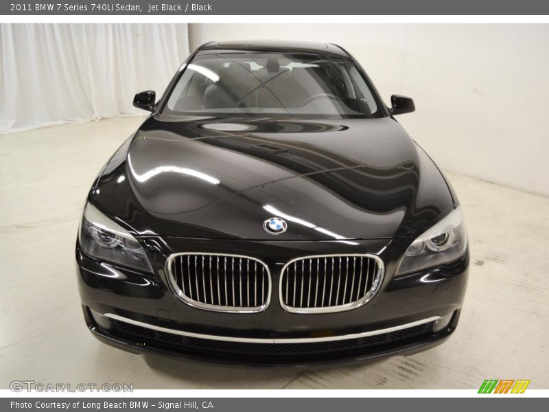 Jet Black / Black 2011 BMW 7 Series 740Li Sedan