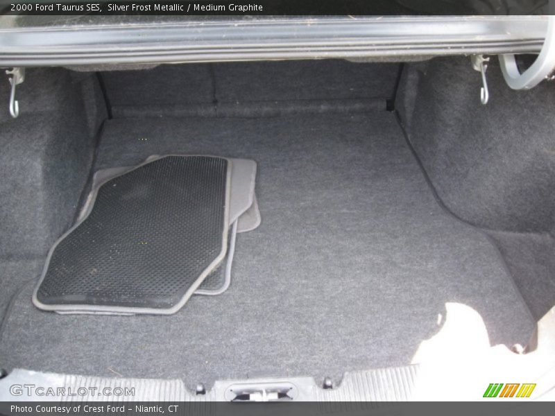 Silver Frost Metallic / Medium Graphite 2000 Ford Taurus SES