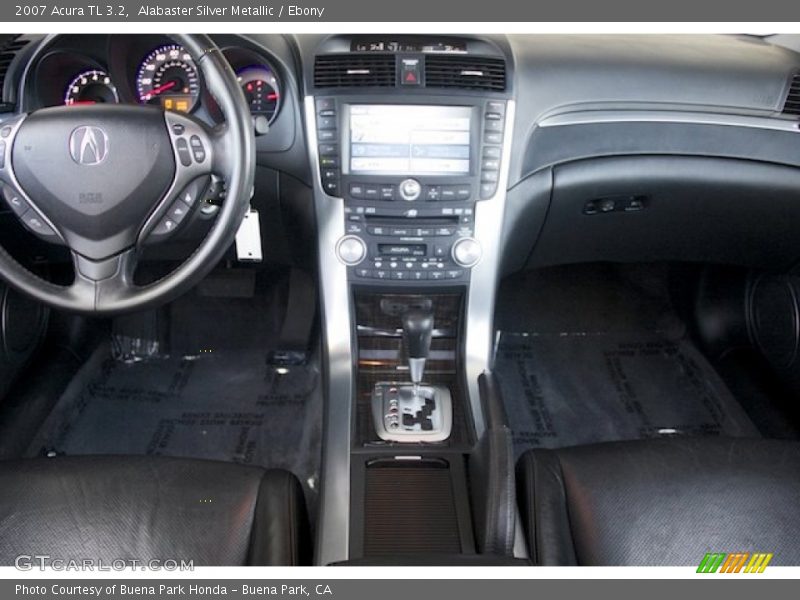 Alabaster Silver Metallic / Ebony 2007 Acura TL 3.2