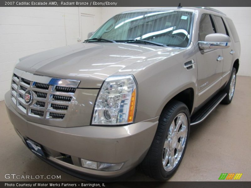 Radiant Bronze / Ebony/Ebony 2007 Cadillac Escalade AWD