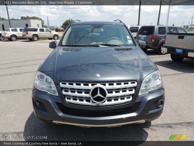 Steel Grey Metallic / Cashmere 2011 Mercedes-Benz ML 350