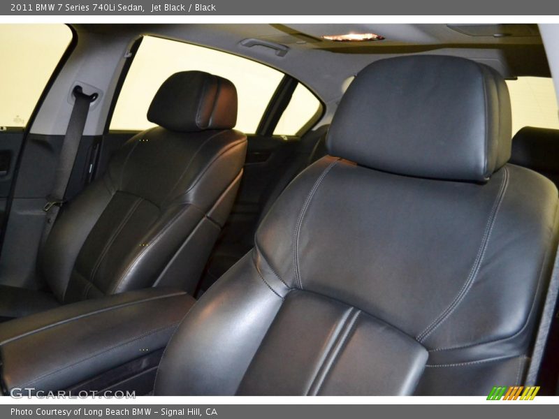 Jet Black / Black 2011 BMW 7 Series 740Li Sedan