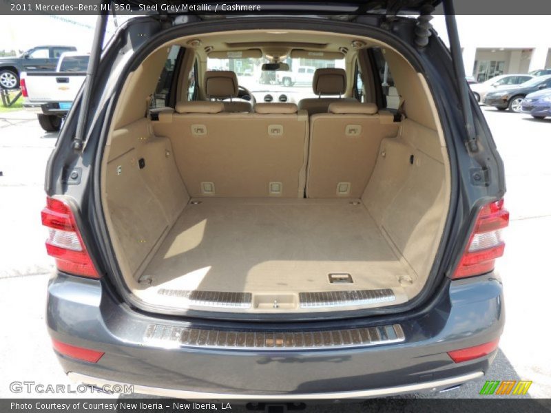 Steel Grey Metallic / Cashmere 2011 Mercedes-Benz ML 350