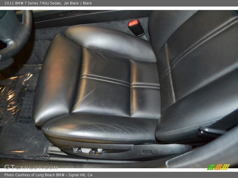 Jet Black / Black 2011 BMW 7 Series 740Li Sedan