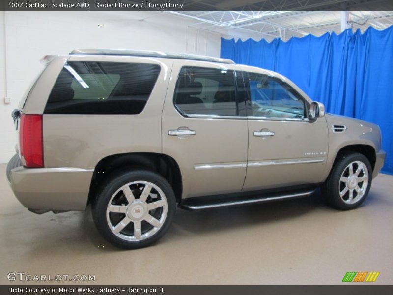 Radiant Bronze / Ebony/Ebony 2007 Cadillac Escalade AWD