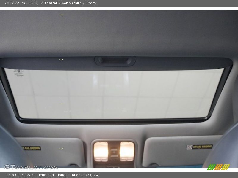 Alabaster Silver Metallic / Ebony 2007 Acura TL 3.2
