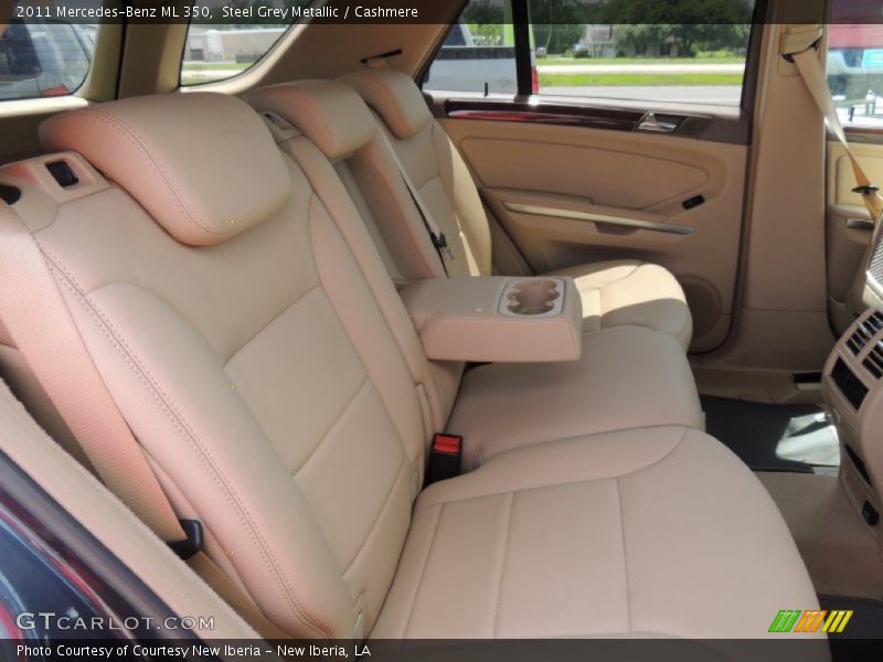 Steel Grey Metallic / Cashmere 2011 Mercedes-Benz ML 350