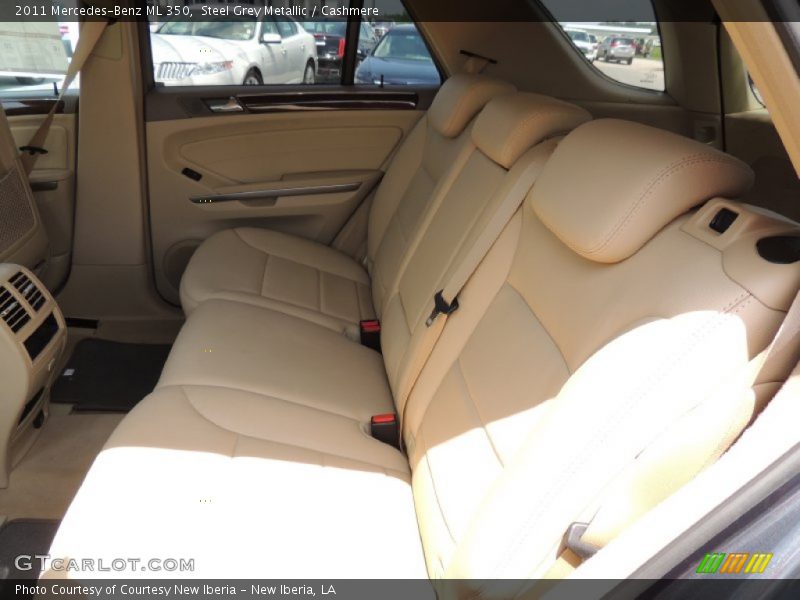 Steel Grey Metallic / Cashmere 2011 Mercedes-Benz ML 350