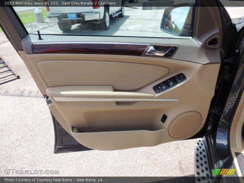 Steel Grey Metallic / Cashmere 2011 Mercedes-Benz ML 350