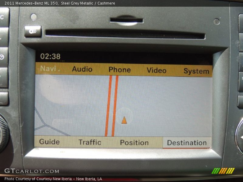 Steel Grey Metallic / Cashmere 2011 Mercedes-Benz ML 350