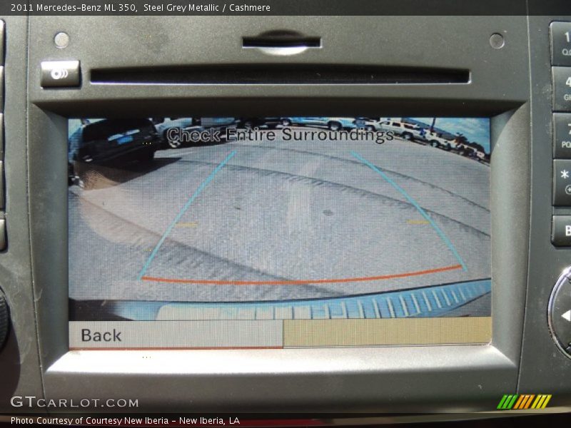 Steel Grey Metallic / Cashmere 2011 Mercedes-Benz ML 350
