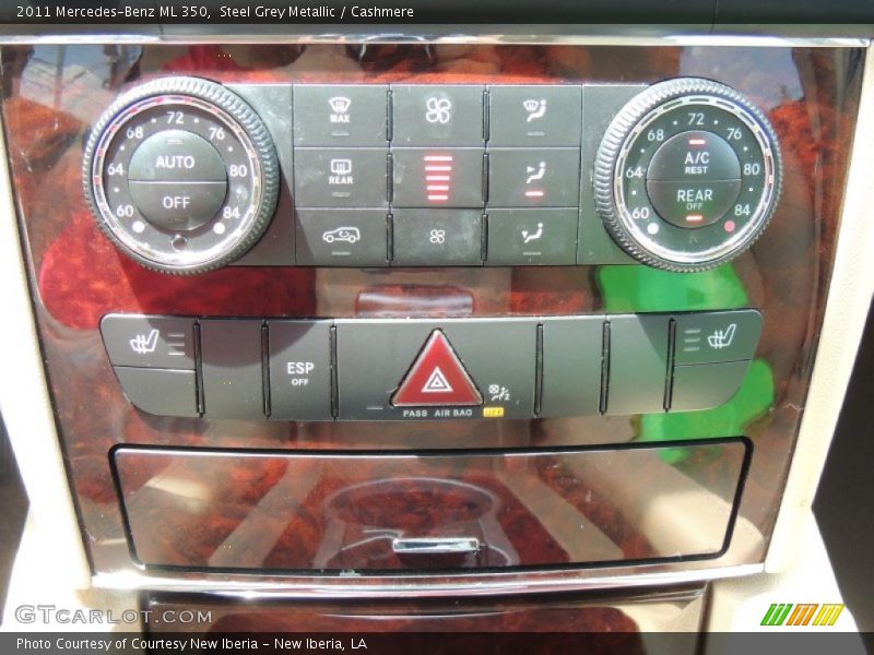 Steel Grey Metallic / Cashmere 2011 Mercedes-Benz ML 350
