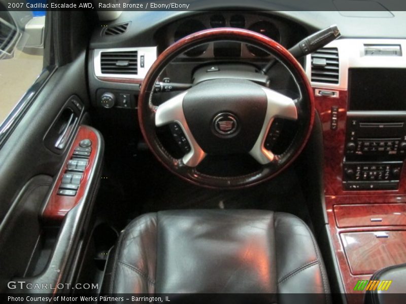 Radiant Bronze / Ebony/Ebony 2007 Cadillac Escalade AWD