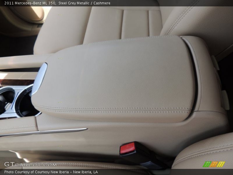 Steel Grey Metallic / Cashmere 2011 Mercedes-Benz ML 350