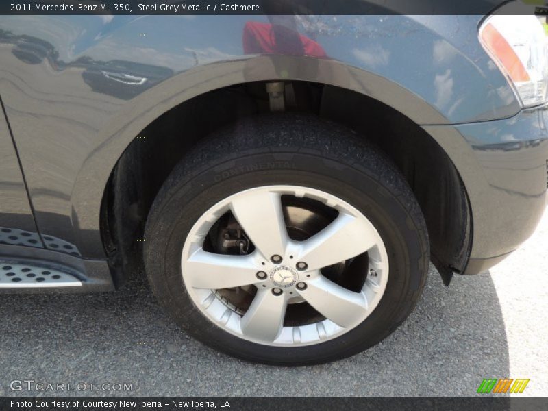 Steel Grey Metallic / Cashmere 2011 Mercedes-Benz ML 350
