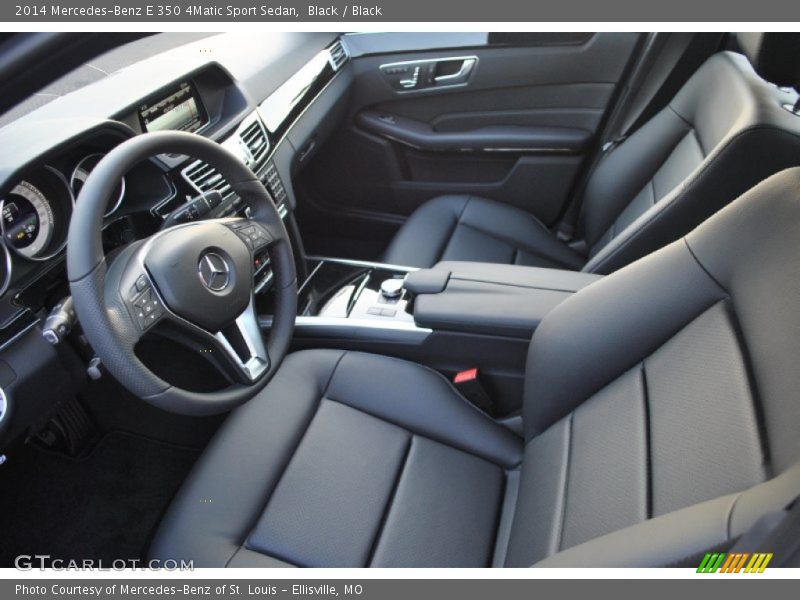 Black / Black 2014 Mercedes-Benz E 350 4Matic Sport Sedan