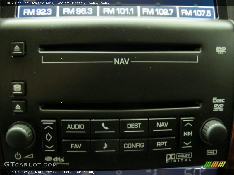 Radiant Bronze / Ebony/Ebony 2007 Cadillac Escalade AWD