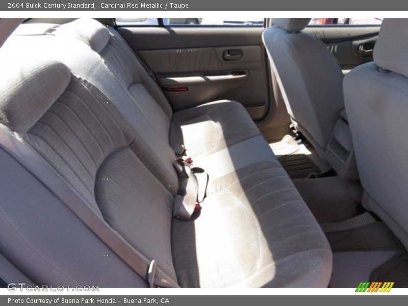 Cardinal Red Metallic / Taupe 2004 Buick Century Standard