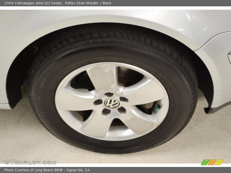Reflex Silver Metallic / Black 2004 Volkswagen Jetta GLS Sedan