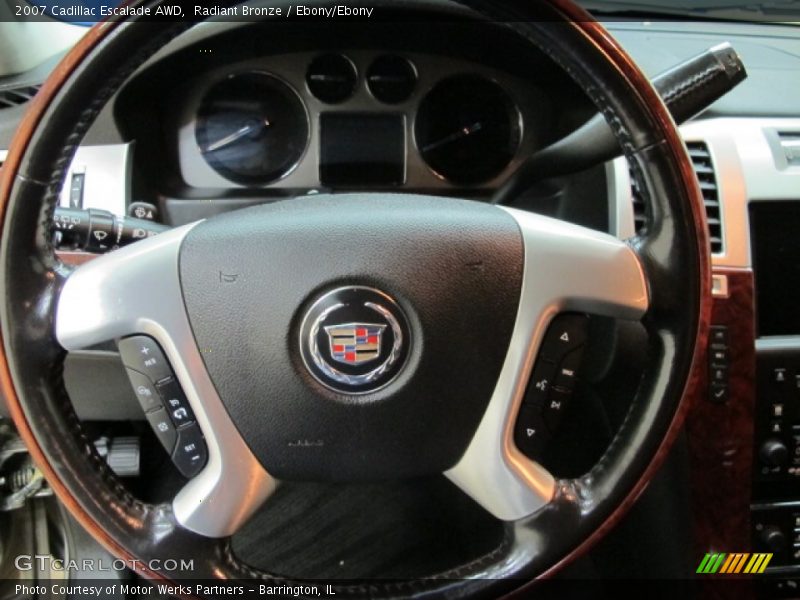 Radiant Bronze / Ebony/Ebony 2007 Cadillac Escalade AWD