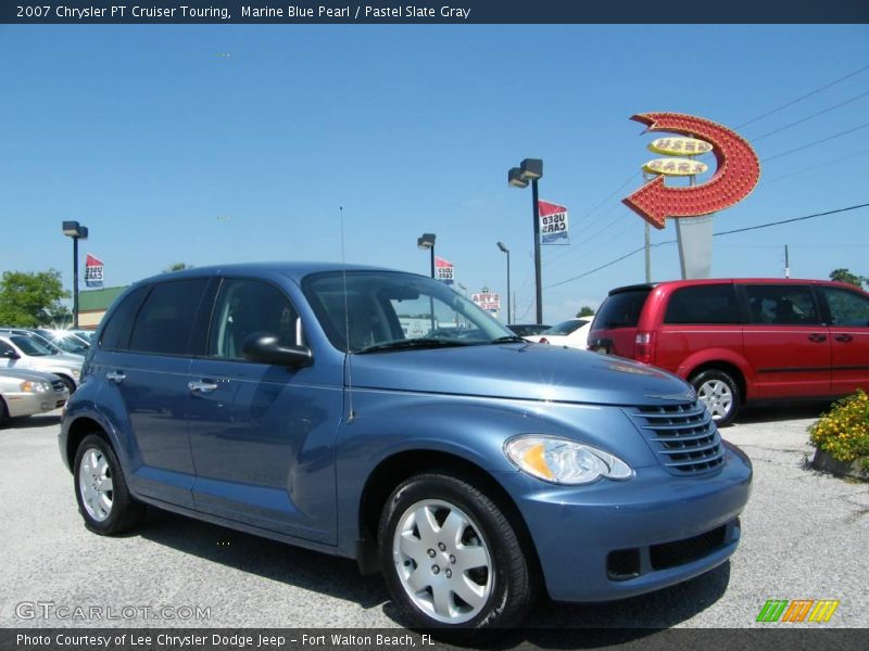Marine Blue Pearl / Pastel Slate Gray 2007 Chrysler PT Cruiser Touring