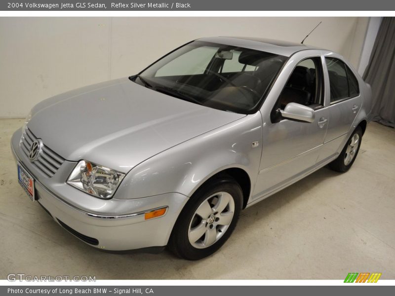 Reflex Silver Metallic / Black 2004 Volkswagen Jetta GLS Sedan