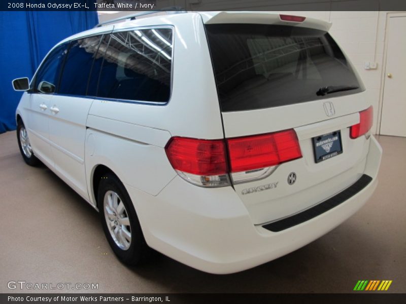 Taffeta White / Ivory 2008 Honda Odyssey EX-L