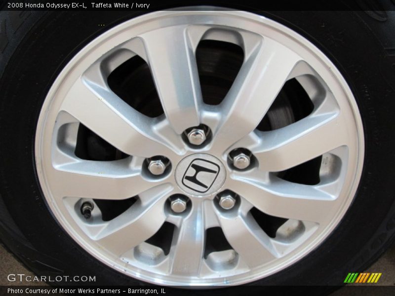 Taffeta White / Ivory 2008 Honda Odyssey EX-L