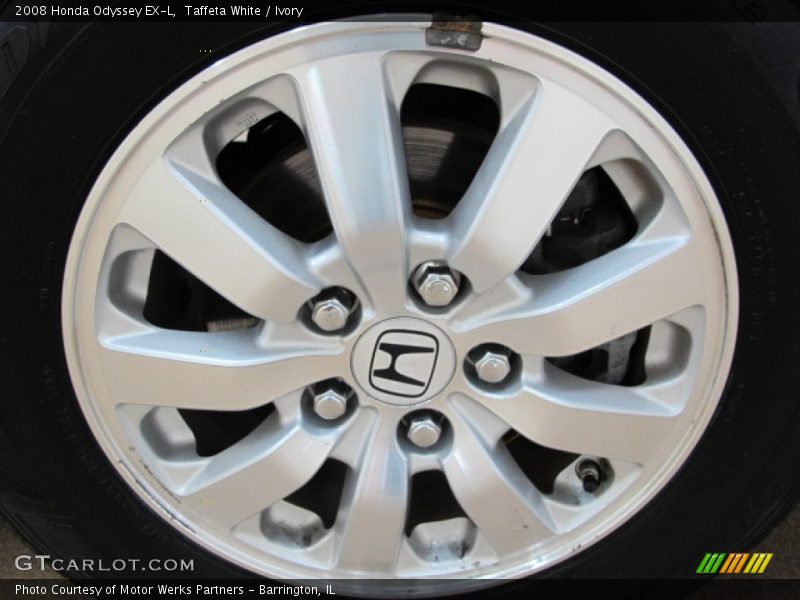 Taffeta White / Ivory 2008 Honda Odyssey EX-L