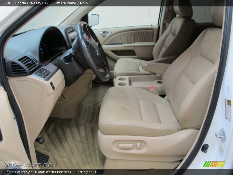 Taffeta White / Ivory 2008 Honda Odyssey EX-L