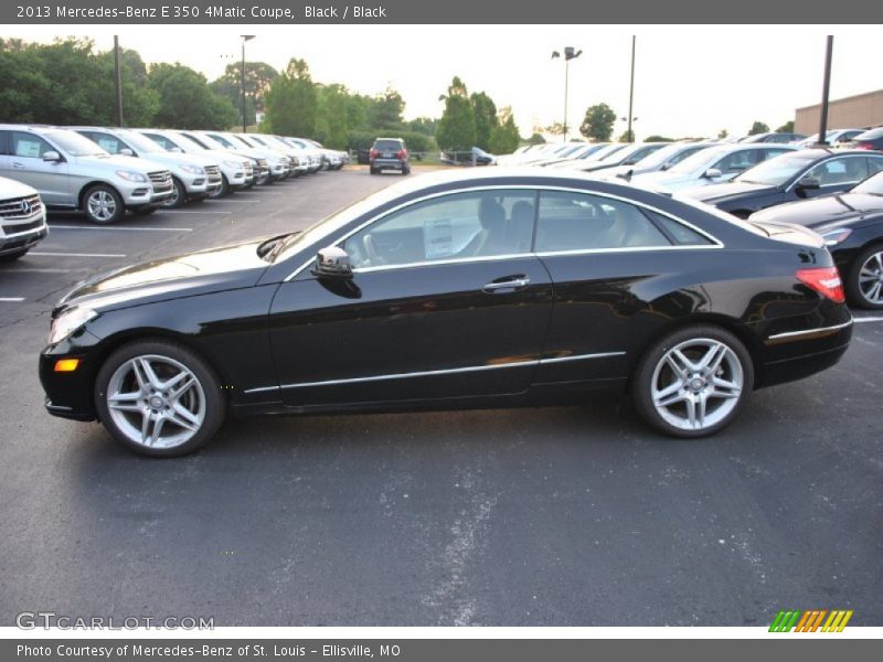  2013 E 350 4Matic Coupe Black