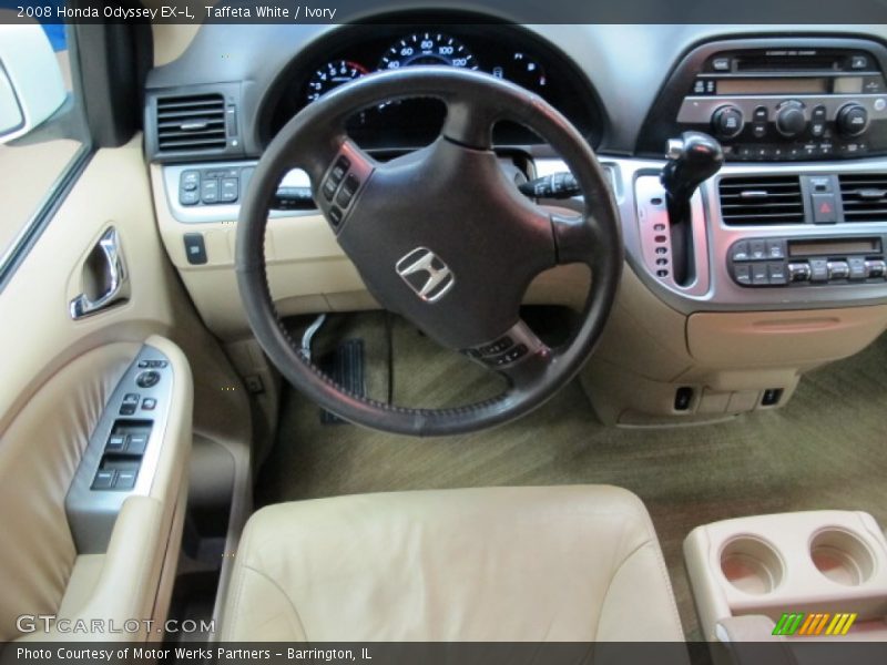 Taffeta White / Ivory 2008 Honda Odyssey EX-L
