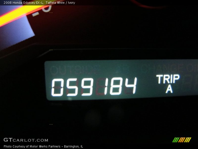 Taffeta White / Ivory 2008 Honda Odyssey EX-L