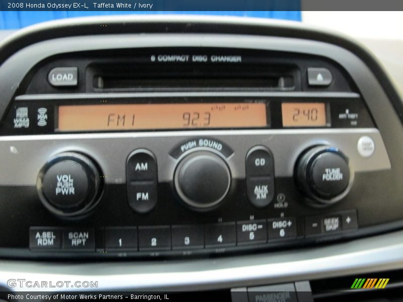 Taffeta White / Ivory 2008 Honda Odyssey EX-L