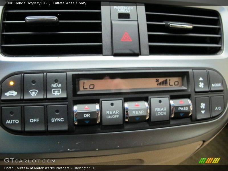 Taffeta White / Ivory 2008 Honda Odyssey EX-L