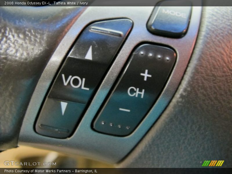 Taffeta White / Ivory 2008 Honda Odyssey EX-L
