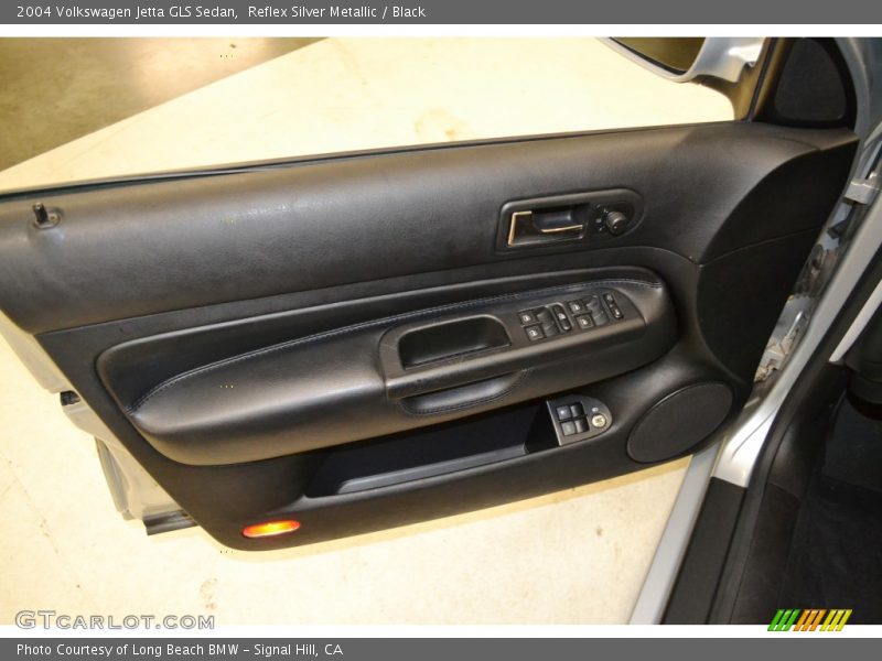 Reflex Silver Metallic / Black 2004 Volkswagen Jetta GLS Sedan