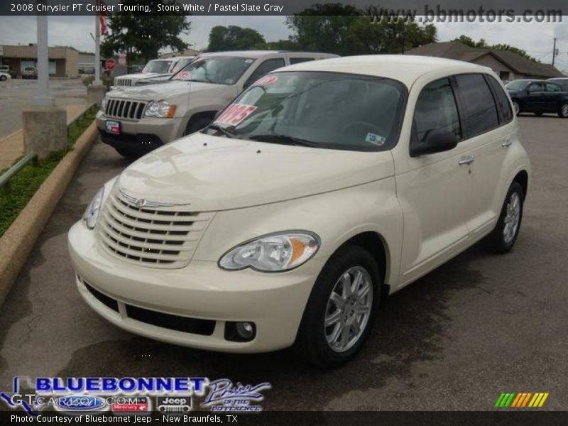 Stone White / Pastel Slate Gray 2008 Chrysler PT Cruiser Touring