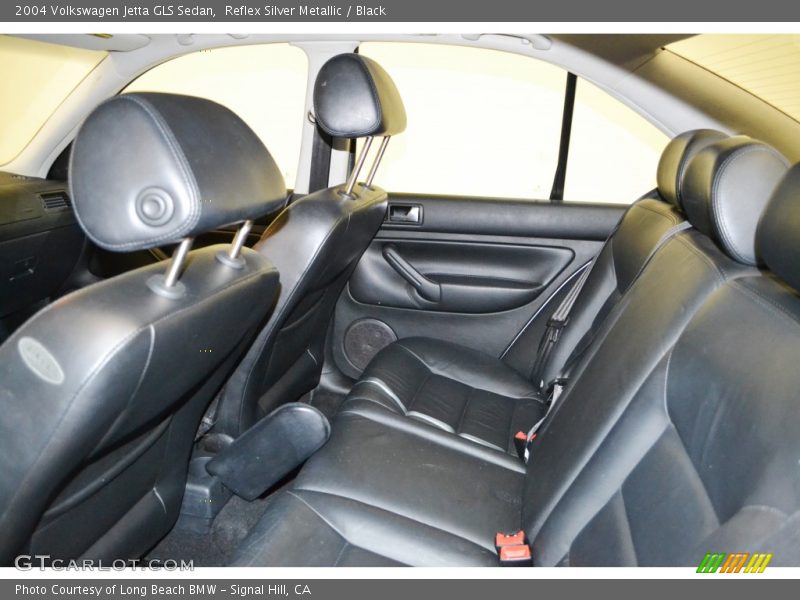 Reflex Silver Metallic / Black 2004 Volkswagen Jetta GLS Sedan