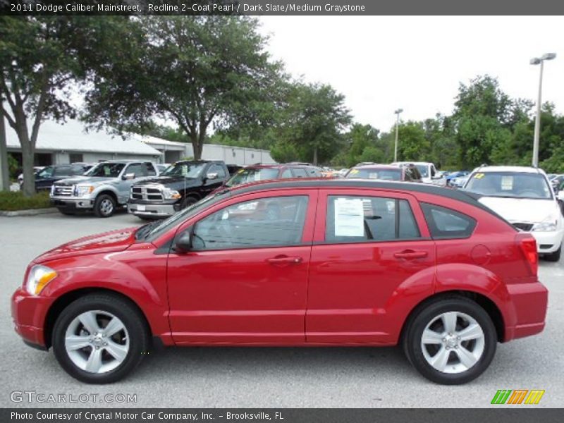 Redline 2-Coat Pearl / Dark Slate/Medium Graystone 2011 Dodge Caliber Mainstreet