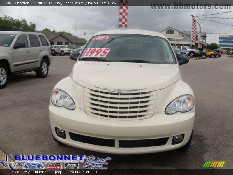 Stone White / Pastel Slate Gray 2008 Chrysler PT Cruiser Touring