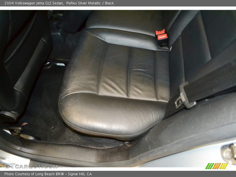 Reflex Silver Metallic / Black 2004 Volkswagen Jetta GLS Sedan