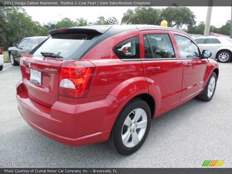 Redline 2-Coat Pearl / Dark Slate/Medium Graystone 2011 Dodge Caliber Mainstreet