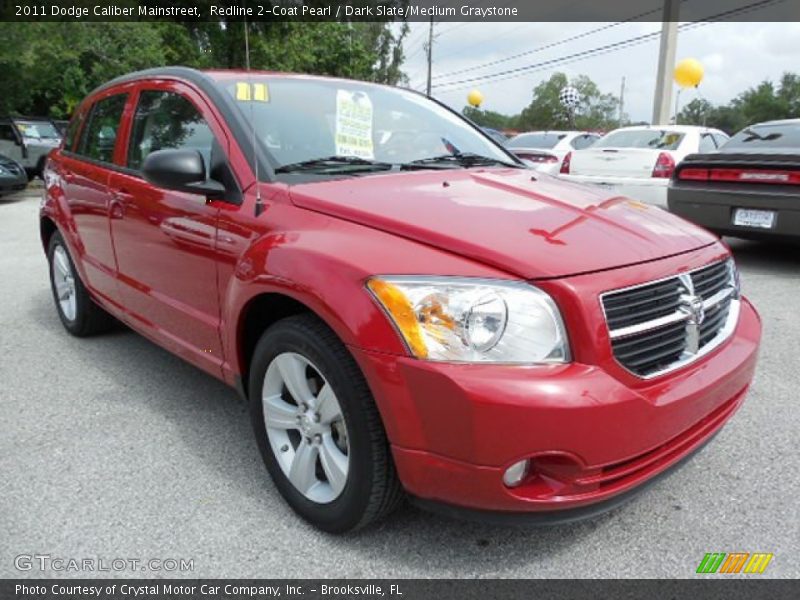 Redline 2-Coat Pearl / Dark Slate/Medium Graystone 2011 Dodge Caliber Mainstreet